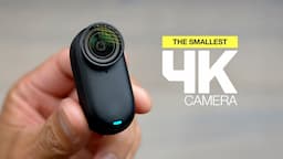 SMALLEST 4k Camera - Insta360 GO 3S