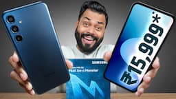 Samsung Galaxy M35 Unboxing & Quick Review ⚡ Exynos 1380, 6000mAh🔋 @₹15,999*