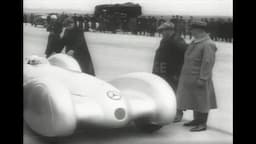 1938 Mercedes-Benz Speed Record by European Drivers’ Champion Rudolf Caracciola