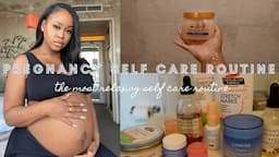 PREGNANCY SELF CARE ROUTINE | The most relaxing self care routine