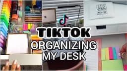 ASMR 🖊🖍 Desk Organization & Stationery  ♡ TIKTOK Compilation