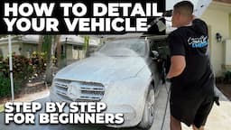 Car Detailing TIPS for BEGINNERS! Step by Step GUIDE for a FLAWLESS Exterior!