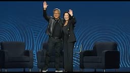 CEO Fireside Chat with Jensen Huang and Safra Catz at Oracle CloudWorld