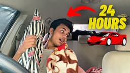 SURVIVING 24 HOURS IN MY CAR 🚗 | CHALLENGE  | VLOG