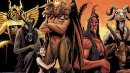 The 7 Princes of Hell - Lucifer, Leviathan, Azazel, Asmodeus, Belfegor, Mammon, Beelzebub