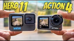 DJI Osmo Action 4 Vs GoPro 11 - The Best Bike Camera On The Market?