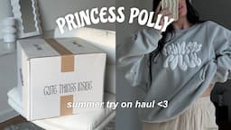 Princess Polly Summer Clothes Haul 2023 \\ Dresses, Loungewear, Basics Princess Polly Try On Haul