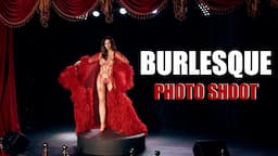 Hollywood Burlesque Photoshoot | Low Light Photography