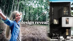 REVEALING our design for the FIRST TIME! *New Airbnb Cabin*