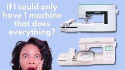 Best All-in-One Sewing & Embroidery Machines!