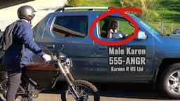 Ebikes vs Karens - But they're increasingly aggressive