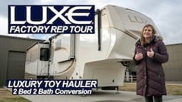 Luxury Toy Hauler 2 Bed 2 Bath Conversion