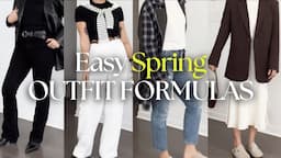 Failproof Spring Outfit Formulas Using Different Contrast Levels