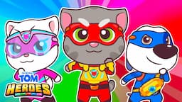 Super Friends ❤️⚡ Talking Tom Heroes Compilation