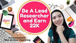 LEAD RESEARCHER TIPS AND TRICKS FOR NEWBIES