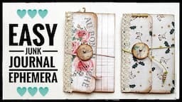 Easy - Junk Journal - Ephemera