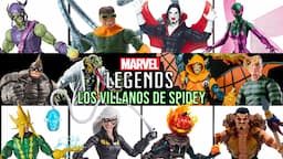 Todos Los Villanos de Spider Man Marvel Legends Series Green Goblin, Dr.  Octopus, Electro, Sandman