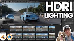 The ULTIMATE GUIDE to HDRI Lighting in Blender!