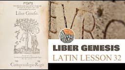 Genesis in Latin #2 - Easy Latin Lesson #32 | Liber Genesis | Subjunctive Mood in Latin Language