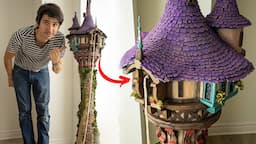 This Miniature MIGHT be too tall? 5'4" Rapunzel Tower