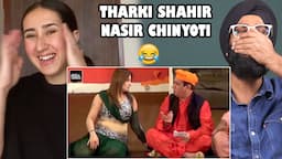 Indian Reaction to THARKI SHAHIR 😍 NASIR CHINYOTI 🌹 Ft, Qismet Baig, Sakhawat Naz & Gulfam 😂|