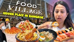 Food Village in Bangkok | Indian Food inside Bangkok's Luxury Outlet- Central Village 🤩