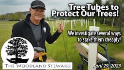 Tree Tubes to Protect Our Trees!- April 29, 2023