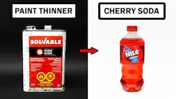 Turning paint thinner into cherry soda