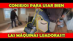 Cómo LIJAR PISOS DE MADERA!!!👉(Parte 1 de 3)