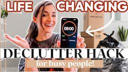 Declutter With Me 💪THIS IS LIFE-CHANGING!⏱️ 5-minute hack for busy people | Messy To Minimal Mom