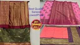 தீபாவளிக்கு நான் வாங்கிய புடவைகள்/saree collections at lowest price #Meesho saree shopping haul