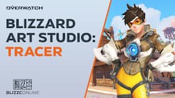 BlizzConline 2021 | Blizzard Art Studio - Tracer | Overwatch