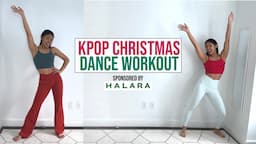 KPOP Christmas Dance Workout || Halara Flare Leggings Haul!