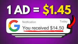 Get Paid $1.45 🤑 Watching A Google Ads