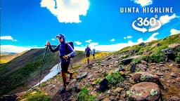 Uinta Highline Trail In 360° (Every Major Pass)