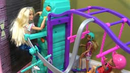 Barbie and Ken at Barbie Dream House Story: Barbie Prank Day and Ken Sport Playset