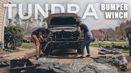 2.5 Gen Tundra Build - Bumper and Winch Install - Part 3