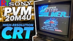 Is this Sony's Best Analog PVM? | The 20M4U CRT Deep Dive