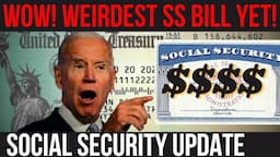 NEW WEIRD SOCIAL SECURITY BILL! SSA SCREWED UP AGAIN! SSI SSDI Payments | Social Security Update