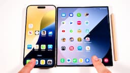 iPhone 15 Pro Max vs Galaxy Z Fold 6