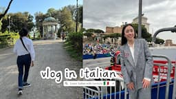 Italian vlog: passeggiata a Villa Borghese, il 2 giugno, vi consiglio un libro (Subtitles)