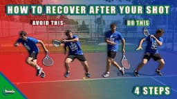 How To Recover On Your Groundstrokes (4 steps) I TENNIS LESSON