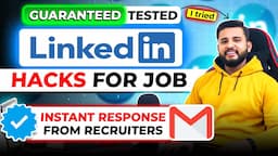 LINKEDIN THAT GOT ME JOB IN RECESSION | GUARANTEED TESTED HACKS✅| MY LINKEDIN TRICKS REVEALED🔥