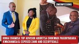 Honai Chamisa Top Advisor Aburitsa Chokwadi Pakunyarara KwaChamisa &  Exposed Zanu And CCC Officials