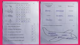 Social Questions papers of UKG | Test papers of UKG | UKG worksheets | Worksheets | Eng Teach