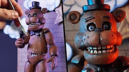 Sculpting FREDDY FAZBEAR Diorama | Five Nights At Freddy's [ FNAF ]