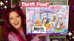 Doll THRIFT FIND! MOXIE GIRLZ Magic Snow Cabin