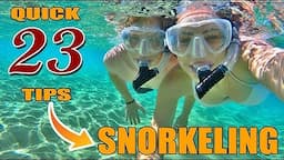 Snorkeling For Beginners | 23 Quick Tips on How to Snorkel