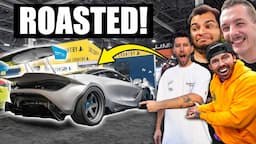 ROASTING YOUTUBER'S CARS AT SEMA