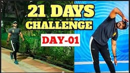 DAY -01 / 21 Days Challenge for Why ? Warm  Up, Walking and Cool Down Stretch | RD Fitness | Tamil